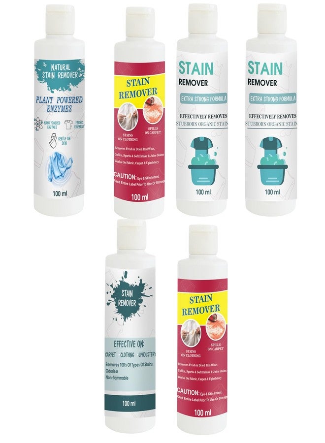 مجموعة مزيل البقع من توفوس، عبوة من قطعتين: قميص، أحمر، دمية، سماوي وأحمر | محلول تنظيف متعدد الأسطح للملابس والأقمشة والمفروشات (100 غرام لكل قطعة) - Image 1